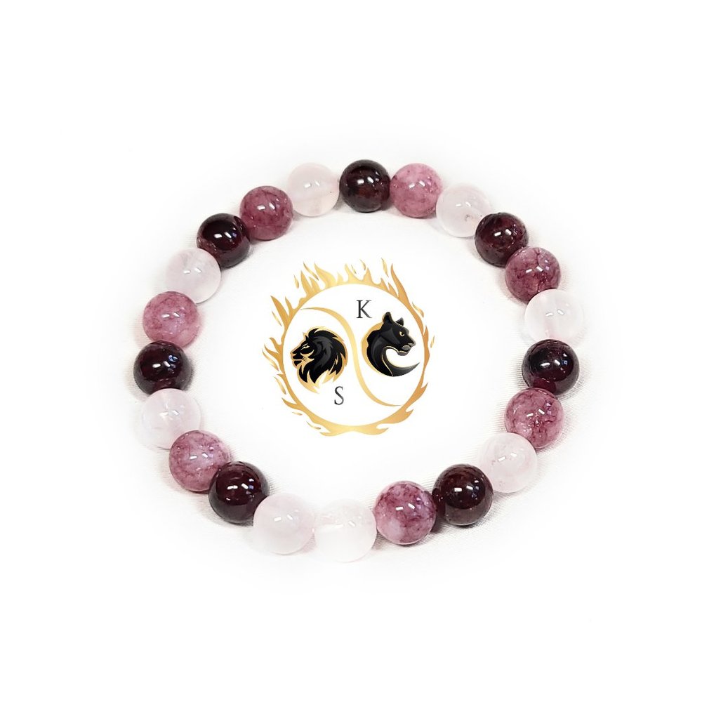 Crystal Energy Healing Bracelet Attract Love Bracelet